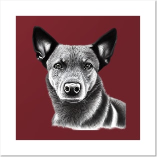 Australian Stumpy Tail Cattle Dog Posters and Art